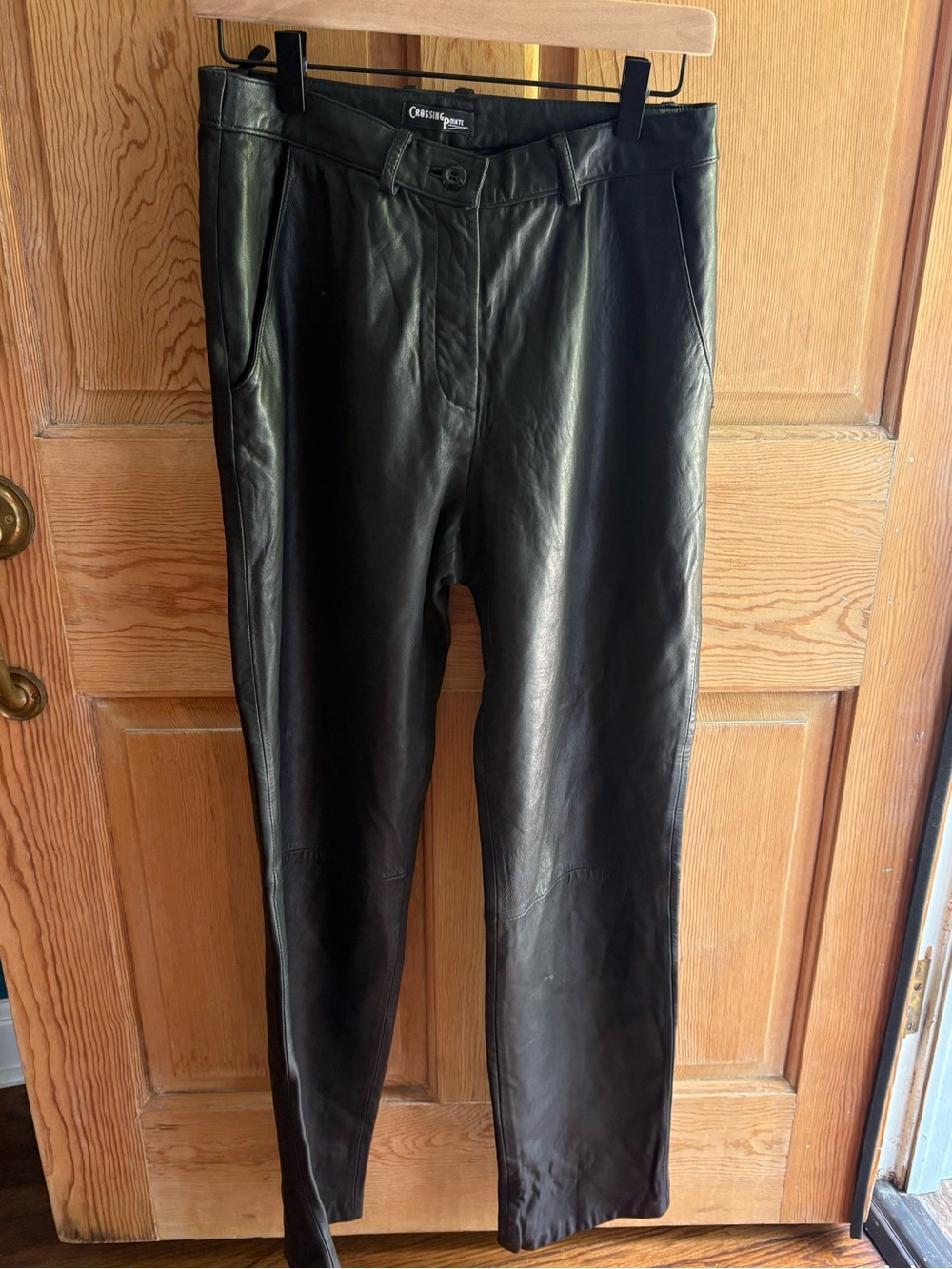Genuine Leather Pants | Christopher & Banks | Size 8/Medium
